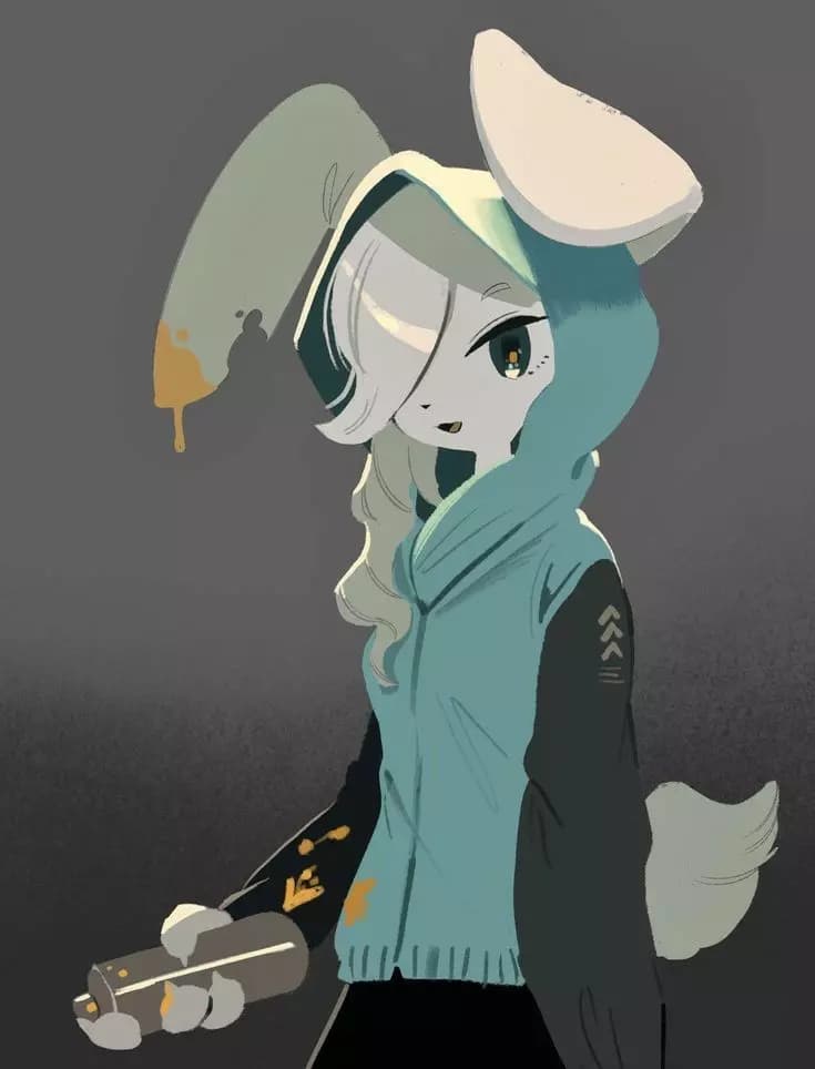 Scarlew Xbriw Bunny girl tagger thumbnail