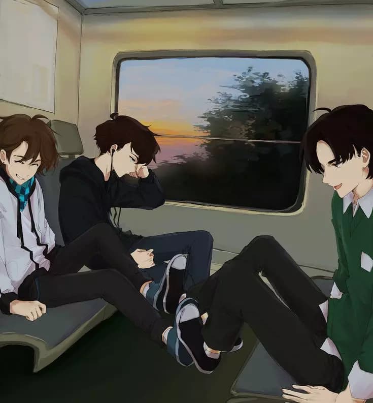 Richard, Dylan, Lololoshka. thumbnail