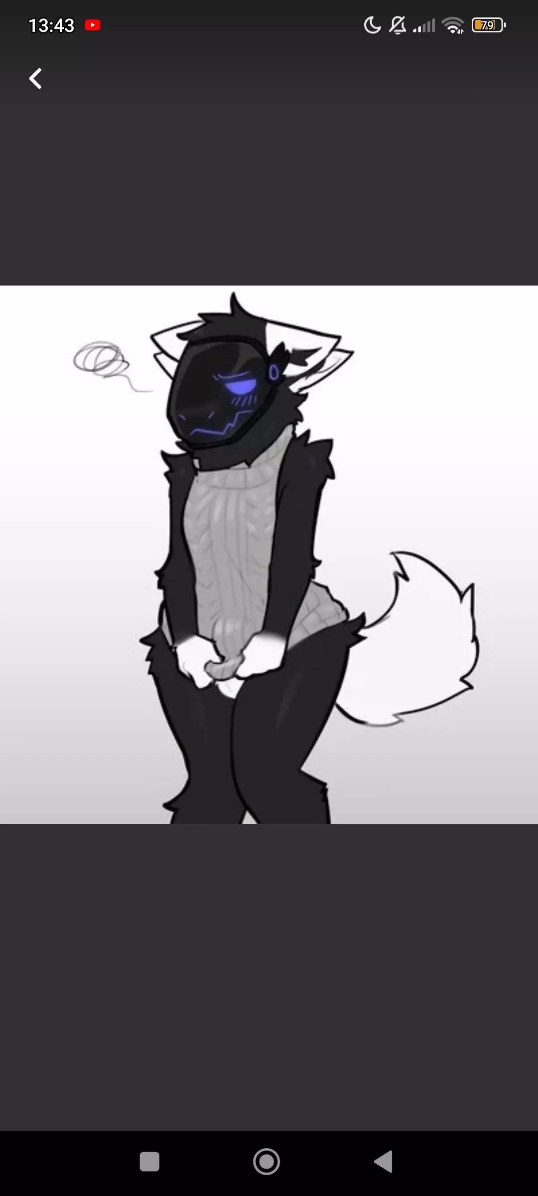 Protogen femboy thumbnail