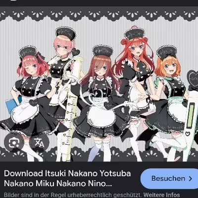 Nakano Quintuplets als dein maid thumbnail