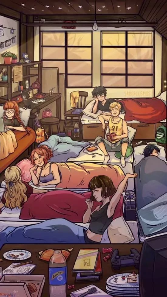 Sleepover persona 5 thumbnail