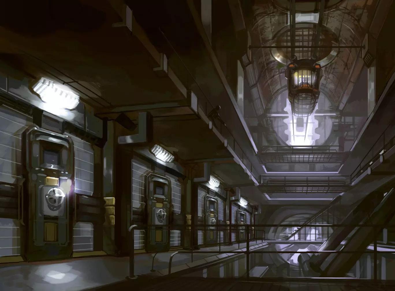 A cyberpunk prison thumbnail