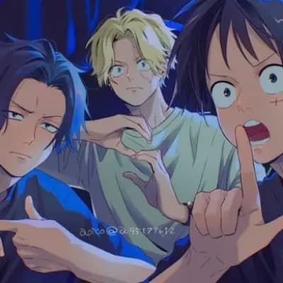 Ace, Luffy y Sabo ♡ thumbnail