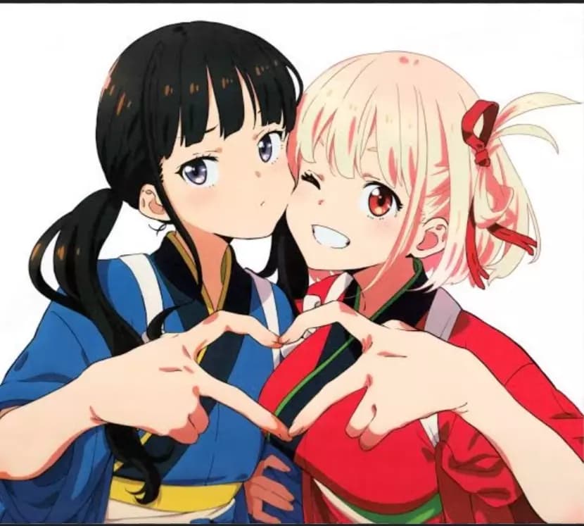 Lycoris Recoil (Nishikigi Chisato and Takina Inoue) thumbnail