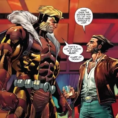 Wolverine and Sabertooth thumbnail
