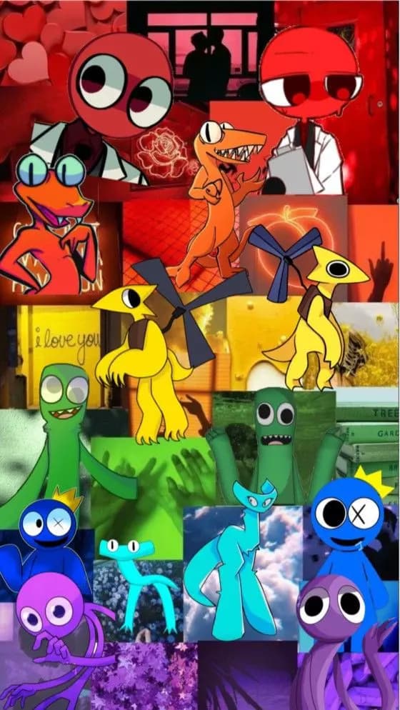 Rainbow friends Fem. versions thumbnail