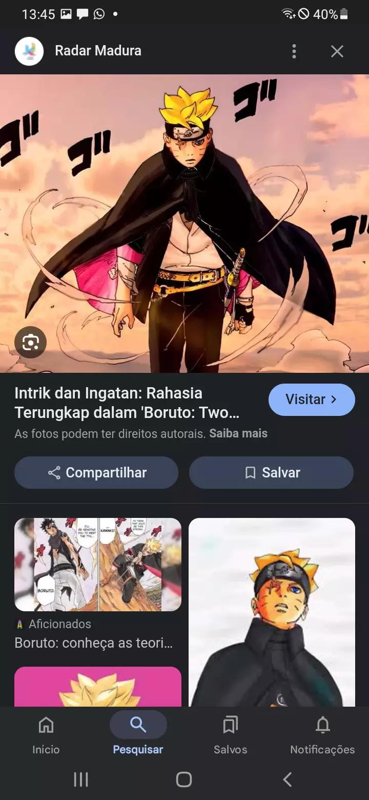 Boruto uzumaki thumbnail
