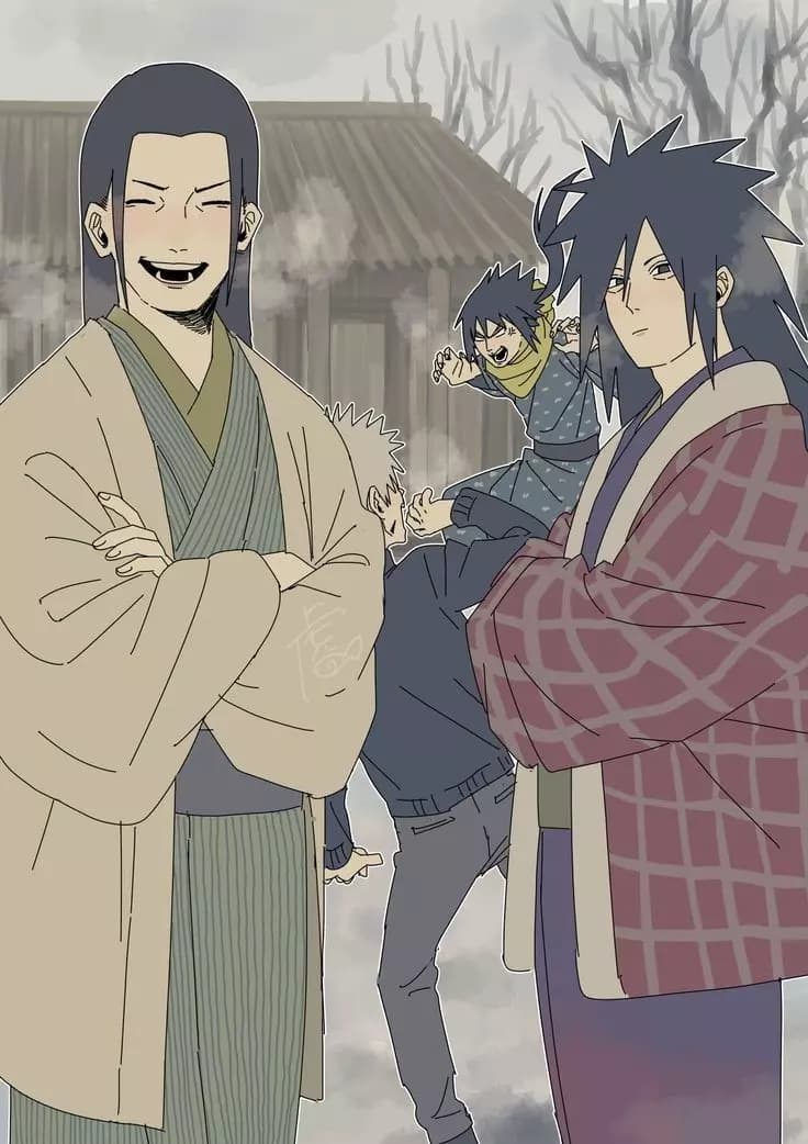 Madara Uchiha, Izuna Uchiha, Hashirama Senju e Tobirama Senju thumbnail