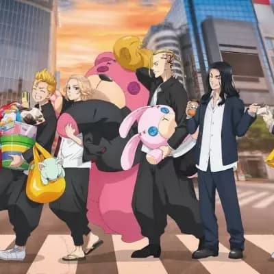 Ryuguji Ken (Draken), Baji,Mikey,Takemichi, Chifuyu, Mitsuya  thumbnail
