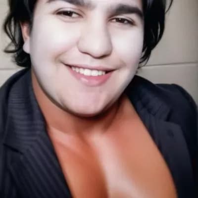 Zihinsel engelli ve yakışıklı ve geniş bir gülümseme takınır genç adam Alex thumbnail