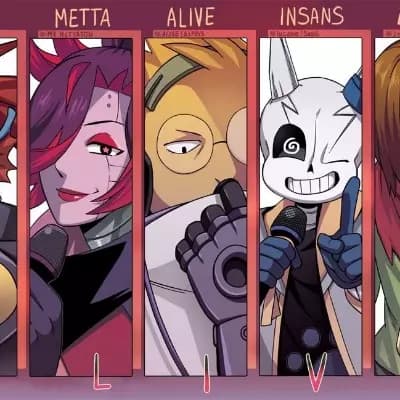 The Great Battle- Alive Undertale au Comic thumbnail