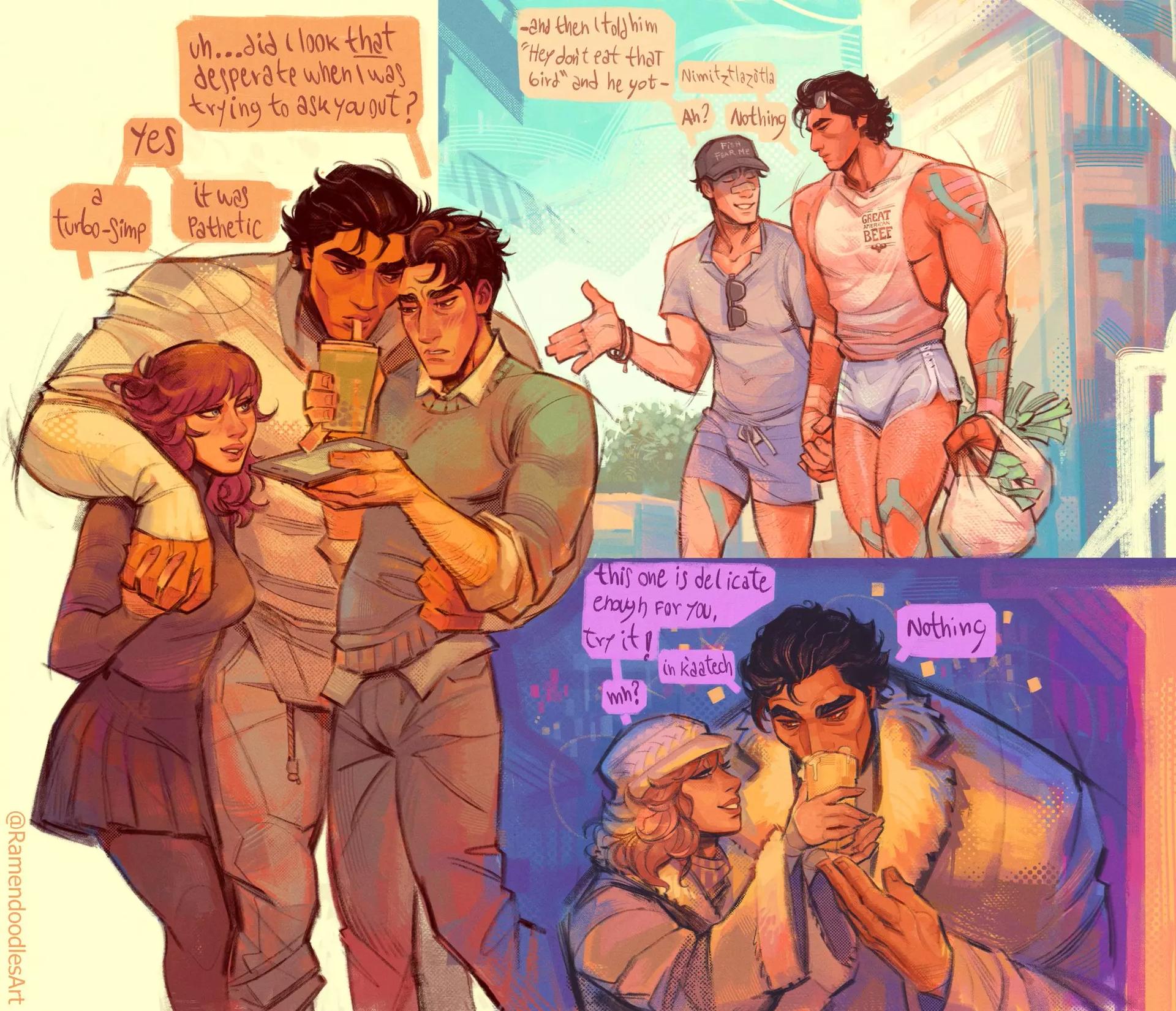 Chaotic threesome thumbnail