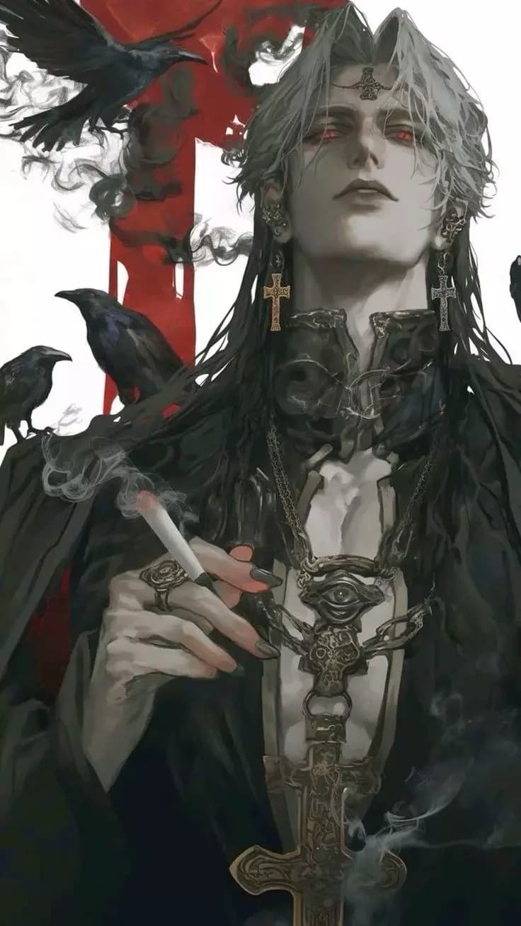 (Samuel) a demon pretending to be a priest  thumbnail