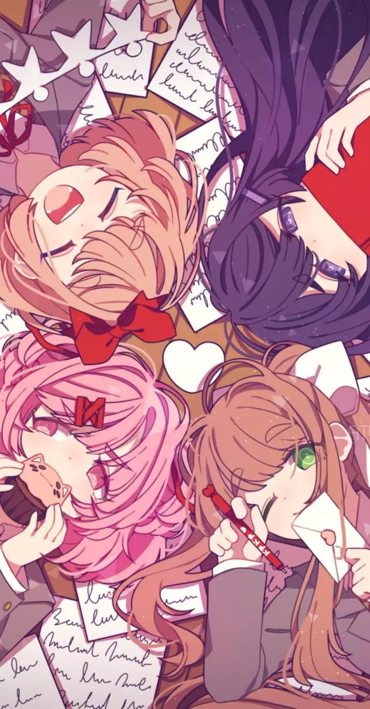 \[-Doki Doki Literature Club-\] thumbnail