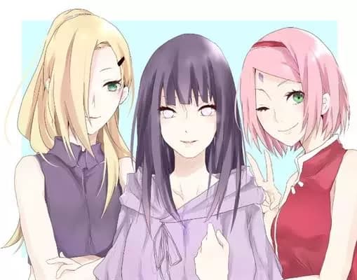 Kunoichis Naruto Shippuden Harem (Sakura Hinata and Ino) thumbnail