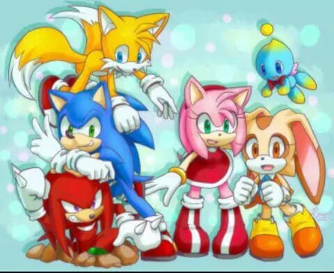 Sonic and his friends thumbnail