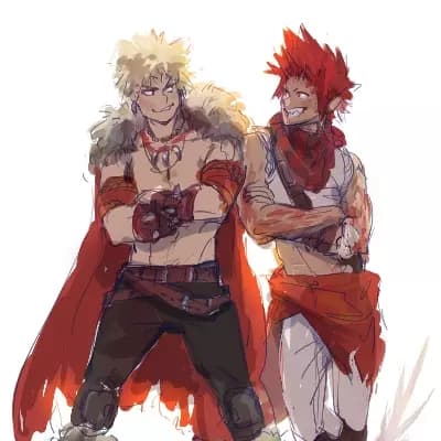 Bakugou e Kirishima Fantasy Au thumbnail
