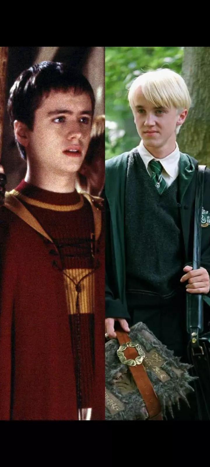 Draco Malfoy and Oliver Wood  thumbnail