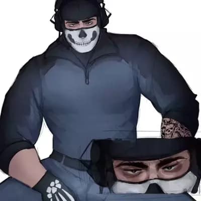 Simon " ghost " Riley - a policial… thumbnail