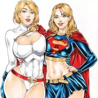 Power Girl & Supergirl thumbnail