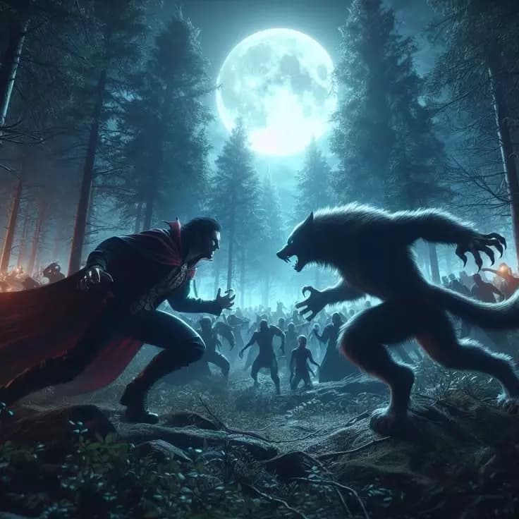 War of. Vampires vs wolves thumbnail
