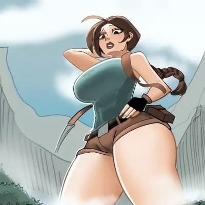 Giantess Lara Croft thumbnail