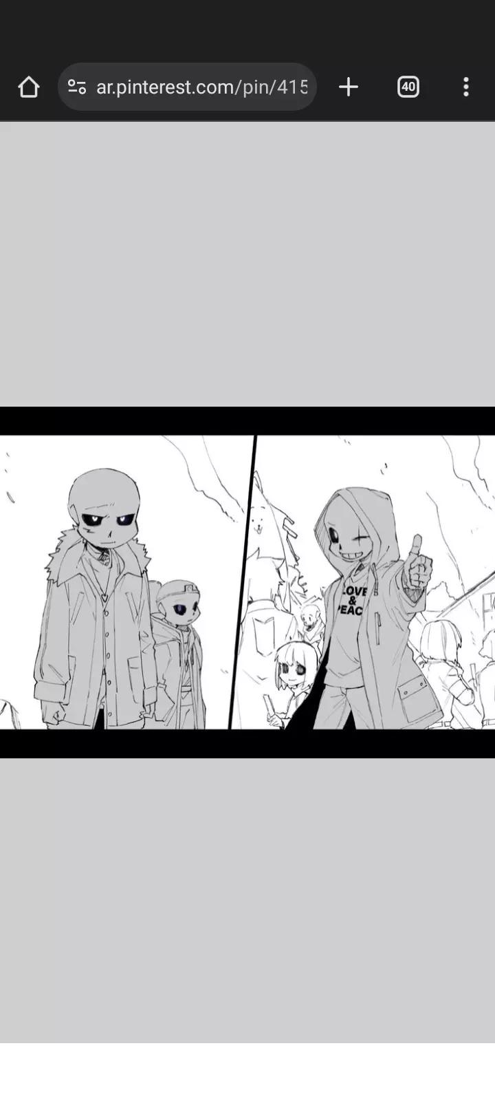 •"Cross!Sans•Apocalypse zombie"• thumbnail