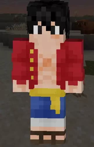 Luffy do Minecraft  thumbnail