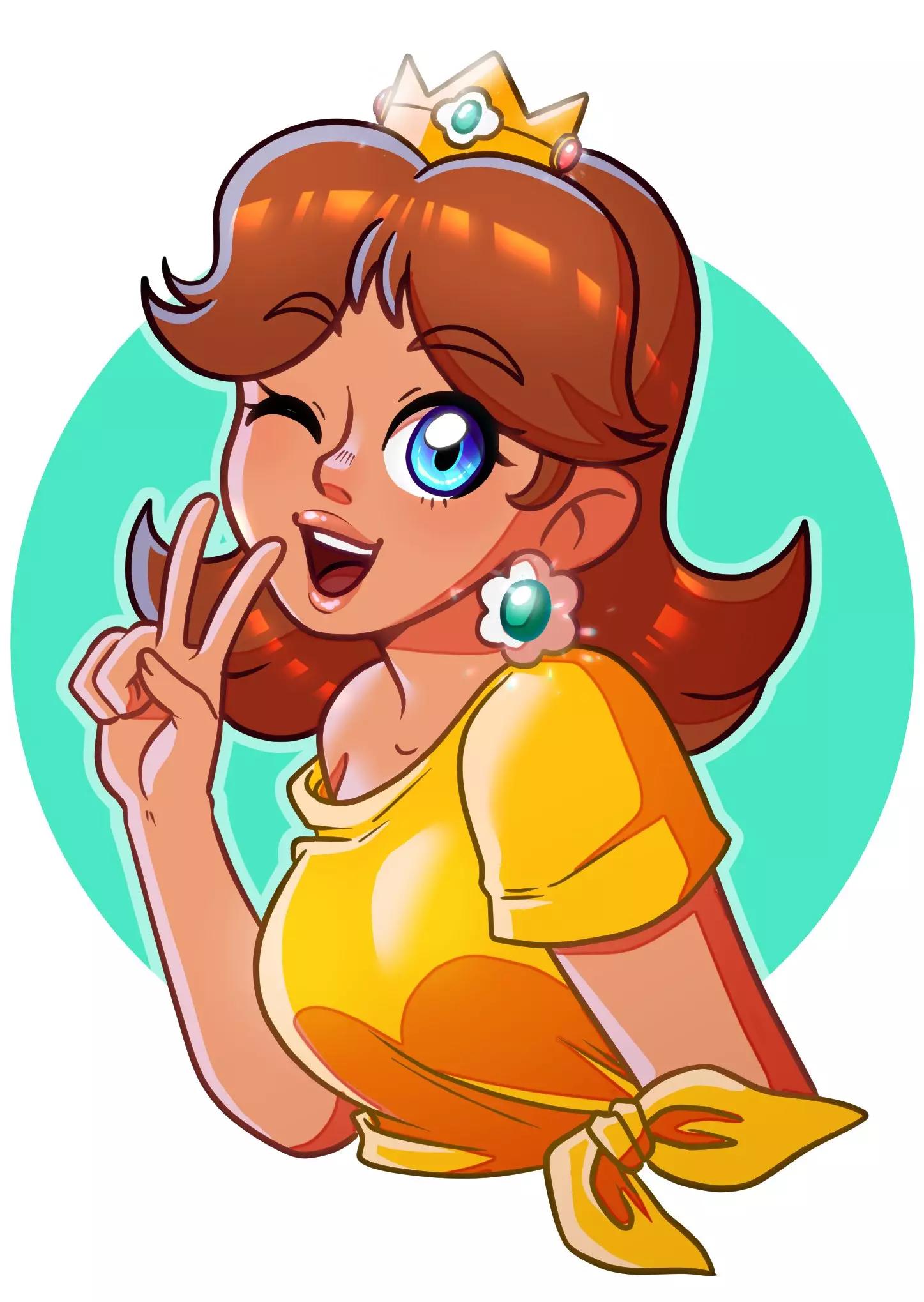 Princess Daisy -Kissing Practice- thumbnail