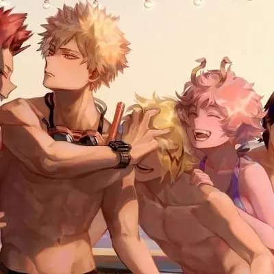 Nudity Beach My Hero Academy 1-A thumbnail