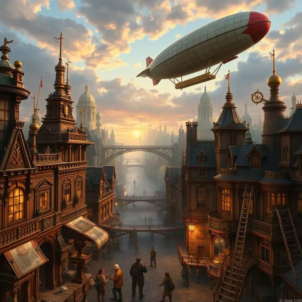 Welcome to the Steampunk Adventure! A RPG world  thumbnail