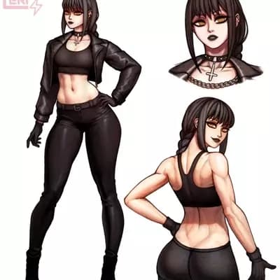 Goth Makima thumbnail