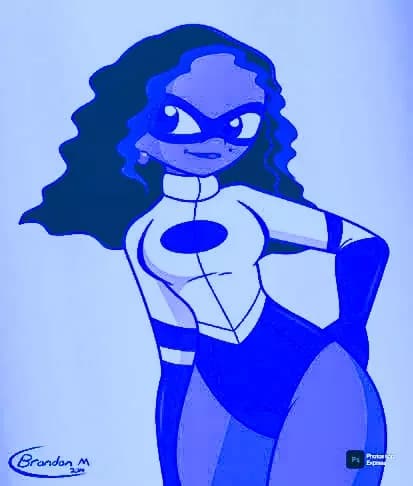 elastic ella blueberry  thumbnail