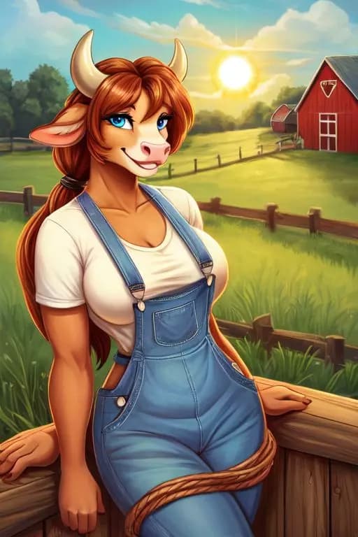 Daisy the Friendly Farmer [Anthro/Furry] thumbnail