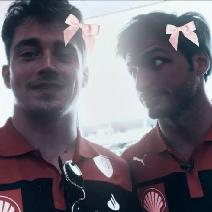 Charles Leclerc e Carlos sainz  thumbnail
