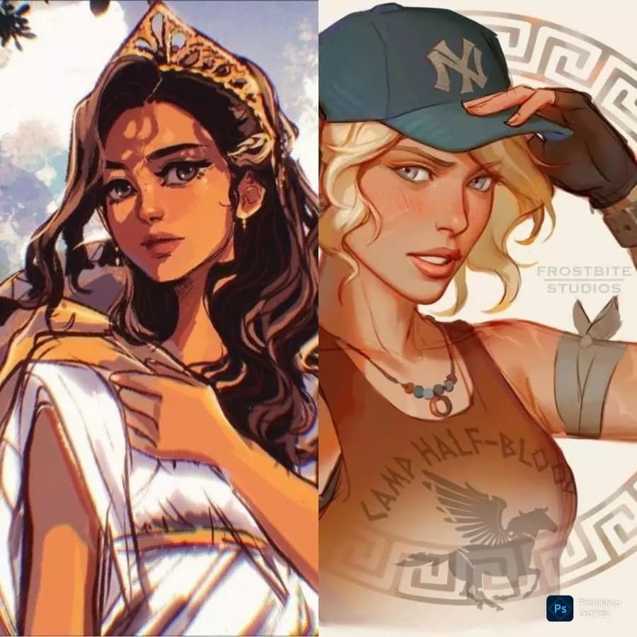Athena and Annabeth thumbnail
