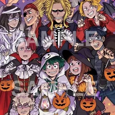 Mha clase 1-A Halloween thumbnail
