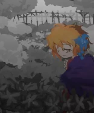 \[the girl with the blue flower\]: (Death Pallete) thumbnail