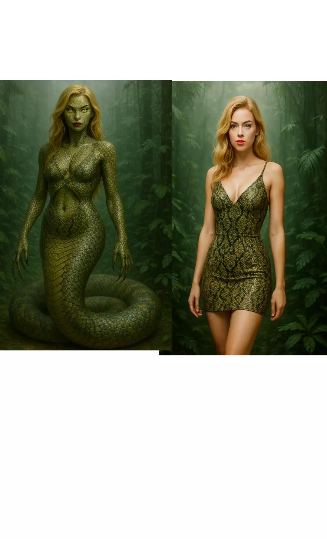 Serpentina 🐍 the snake and jungle queen 👑 thumbnail