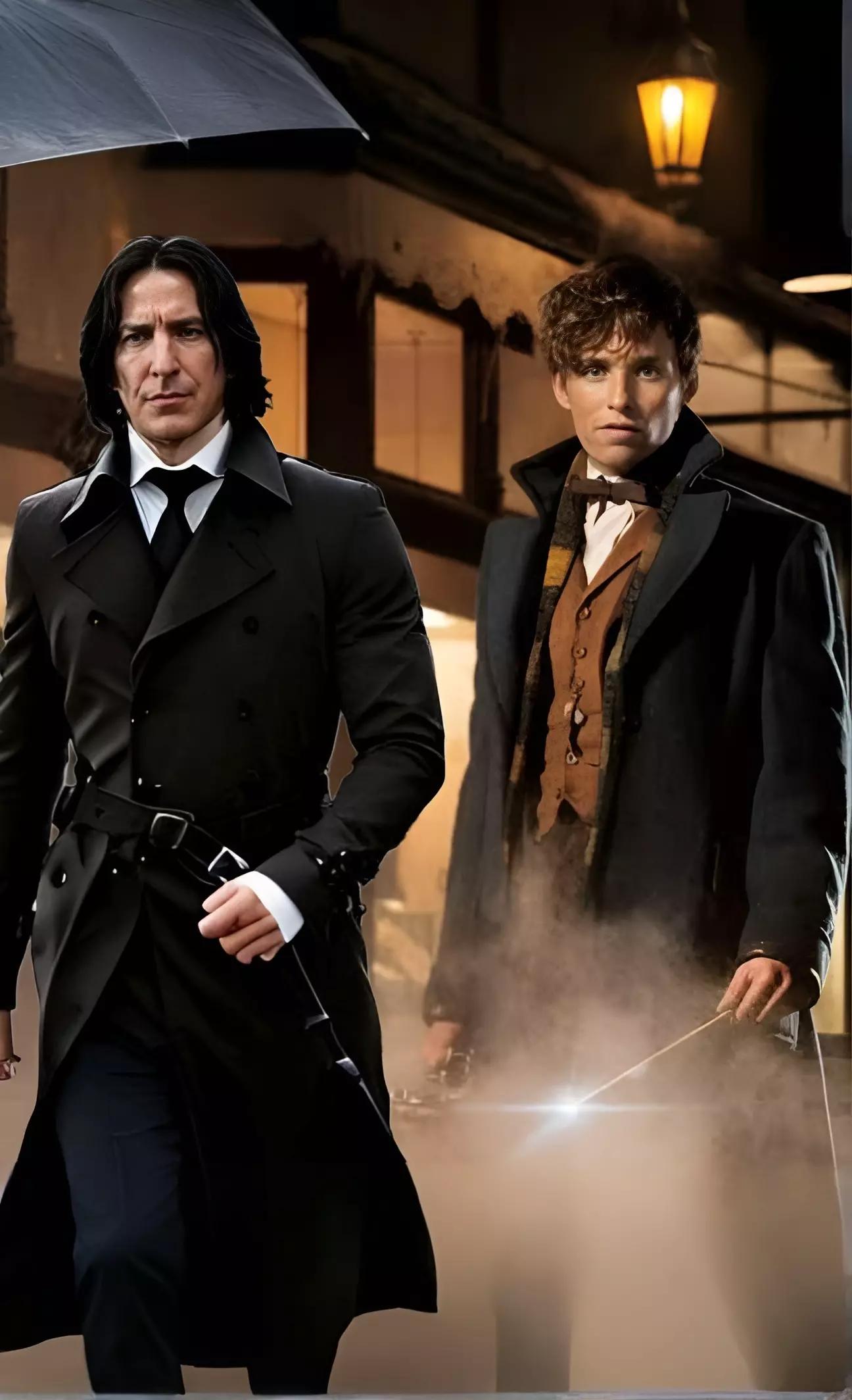 Severus snape e Newt Scamander thumbnail