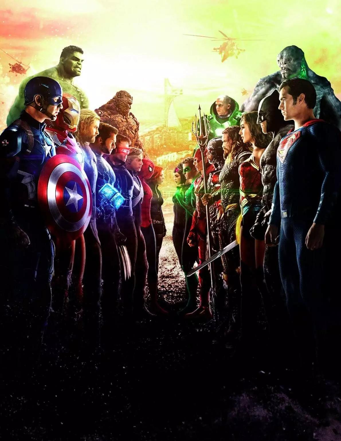 The Avengers vs the Justice League. thumbnail