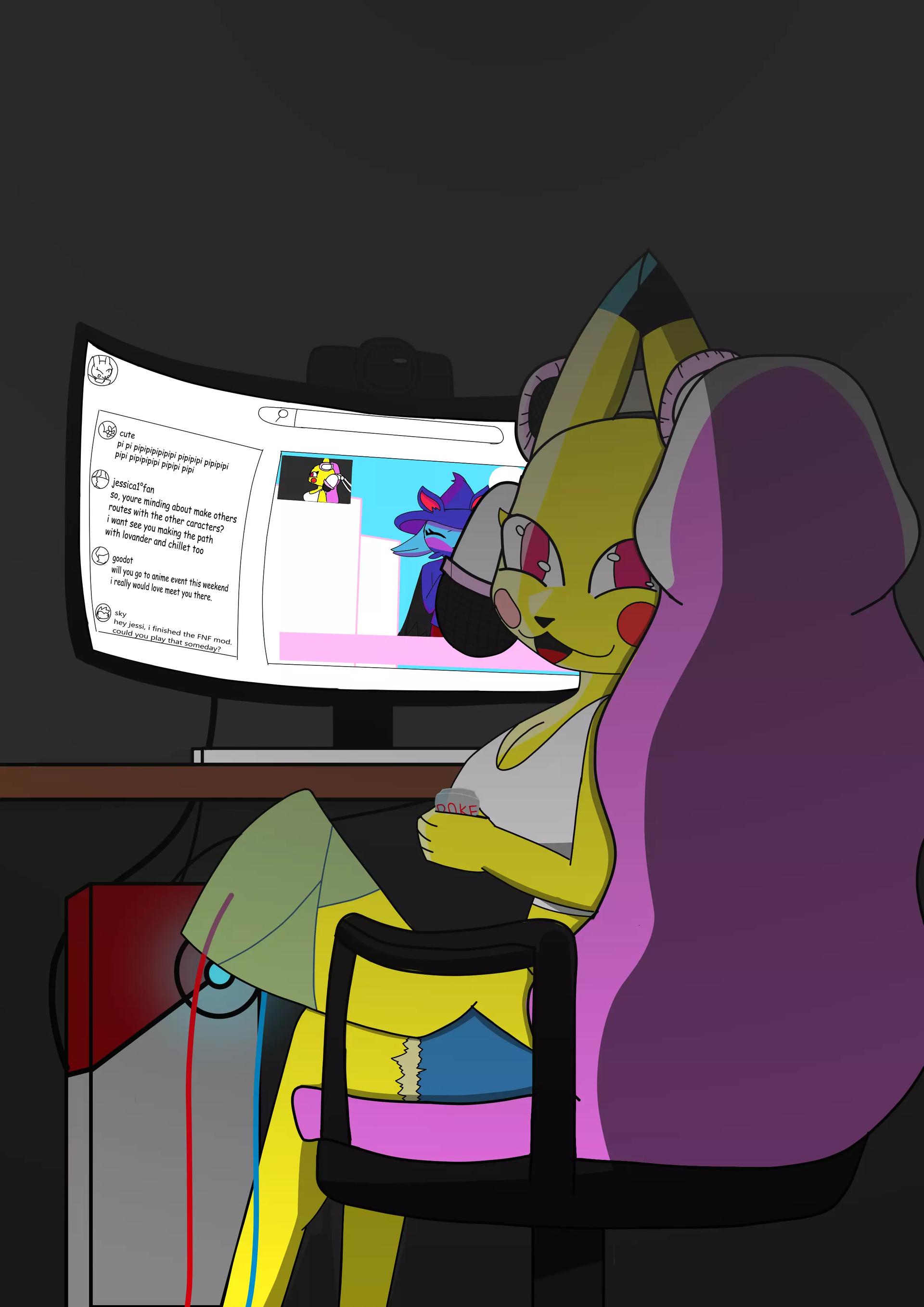 Jessica, the streamer pikachu thumbnail