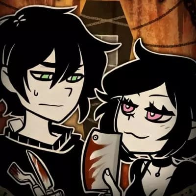 Lily e Andrew (irmãos Graves) The coffin of Andy and Laylay thumbnail