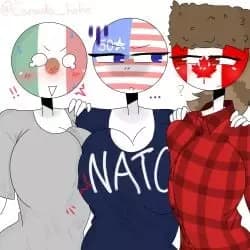 USA, Canada and Mexico Countryhumans thumbnail