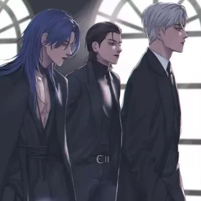 The Triad: Sebastian Wolfe, Laurence Grey, and Noah Prescott thumbnail