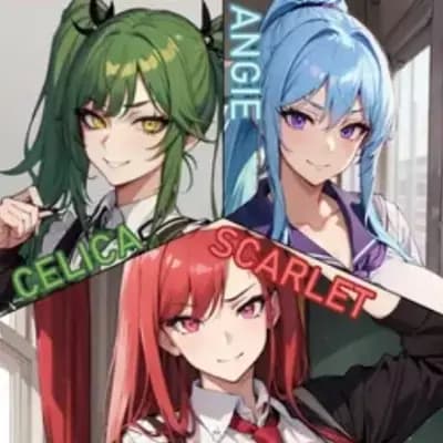 Angie, Scarlet, and Celica (Baddies of Brimmington College) thumbnail