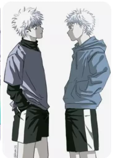 Satoro gojo x killua zoldyck thumbnail
