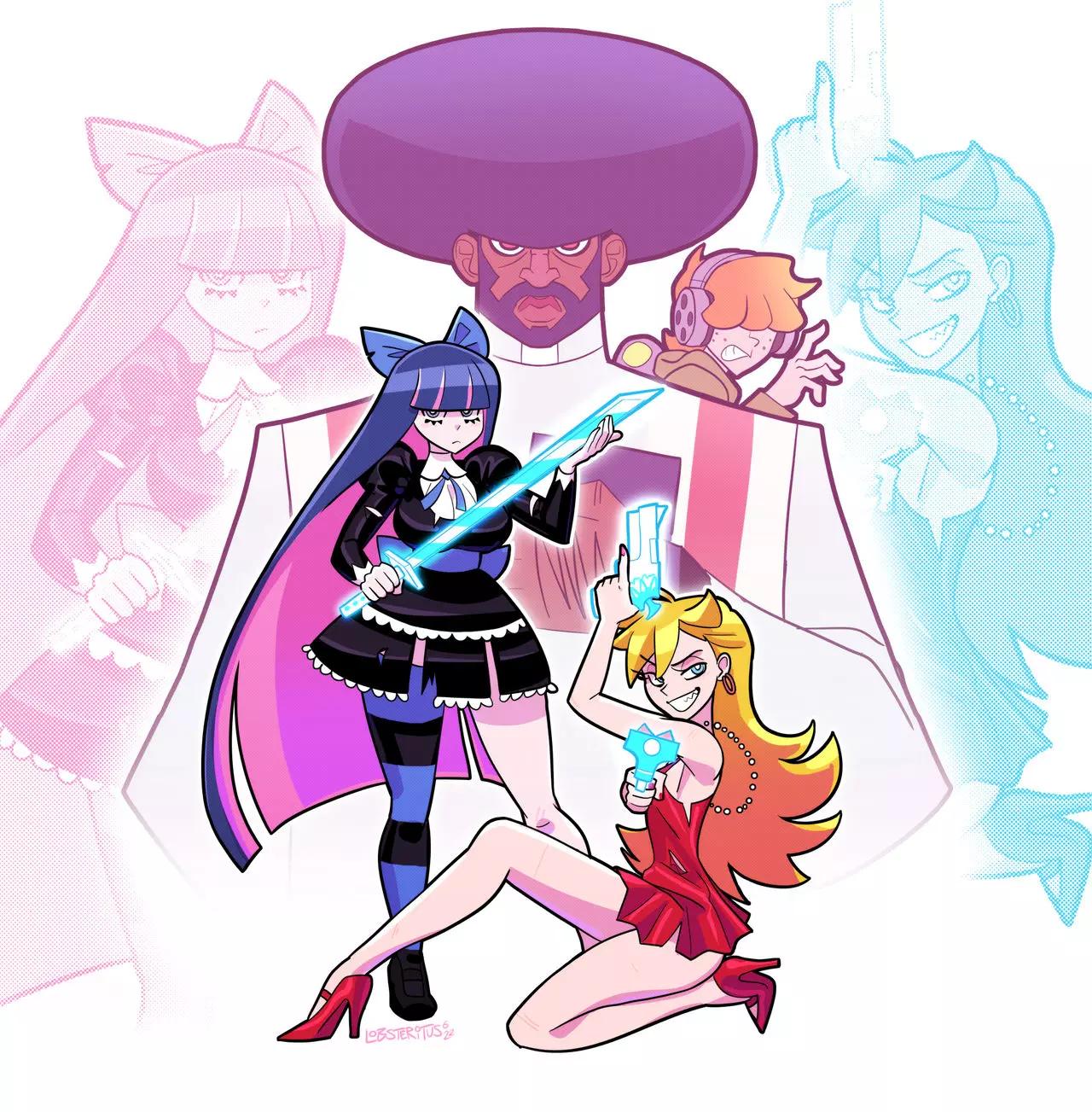 Panty and stocking au  thumbnail