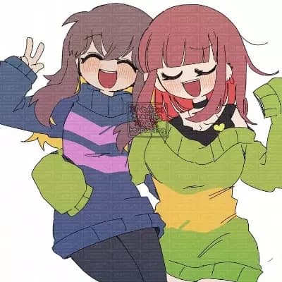Frisk and Chara NSFW thumbnail