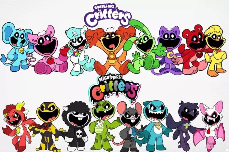 Nightmare critters and smiling critters thumbnail